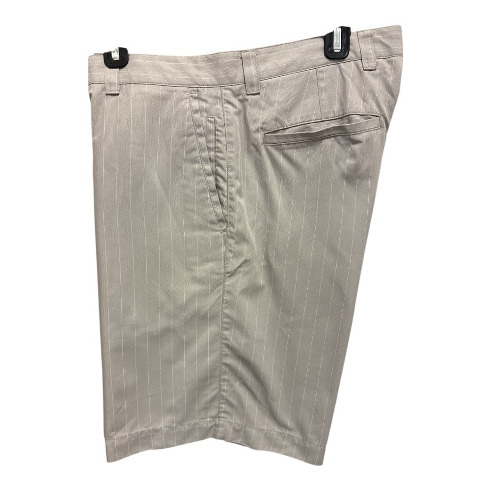 Callaway Tan Flat Front Shorts with Classic Design
